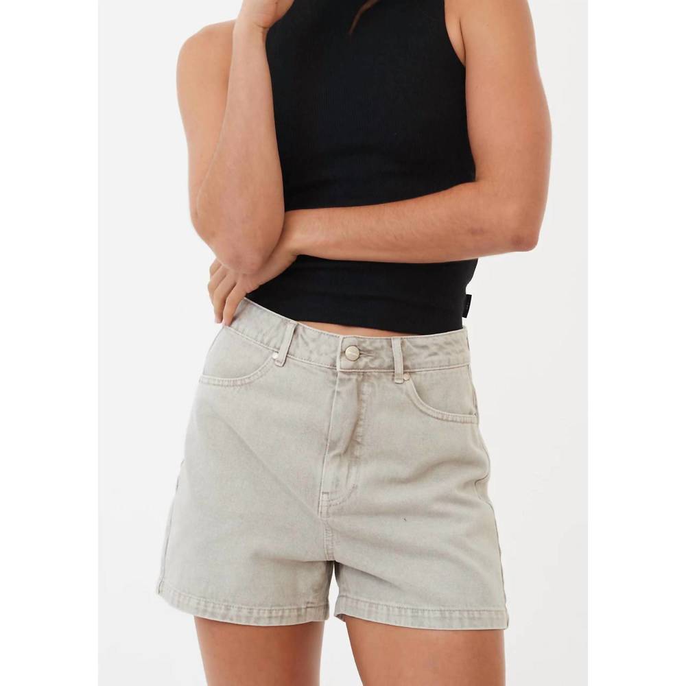 NEW AFENDS seventy threes shorts in faded cement